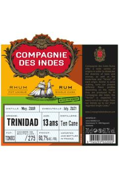 CDI Trinidad Ten Cane Distillery Denmark - Rom
