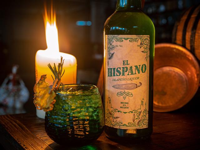 Spicy margarita med chili - jalapeño-likør