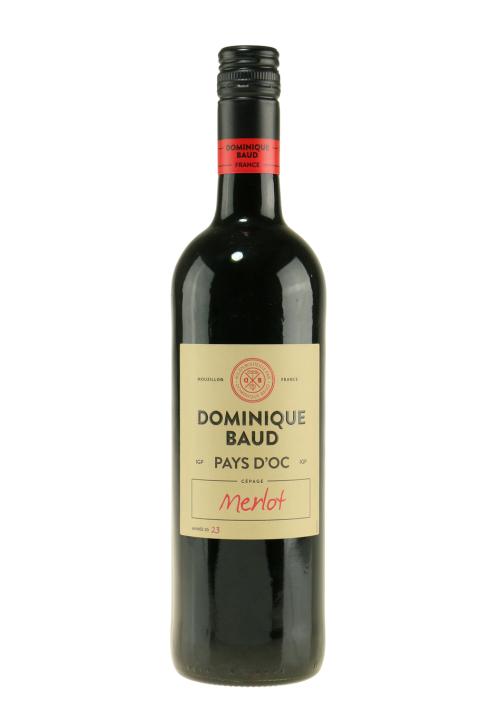 Dominique Baud Merlot - Rødvin Dominique Baud Merlot - Rødvin