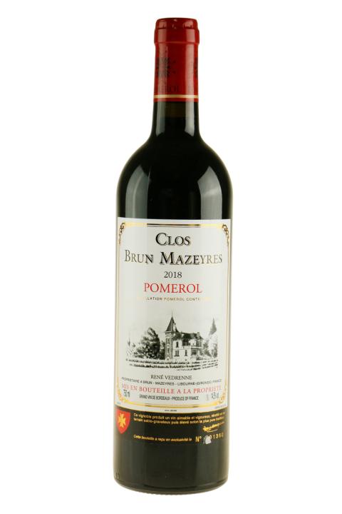 Clos Brun Mazeyres - Rødvin Clos Brun Mazeyres - Rødvin