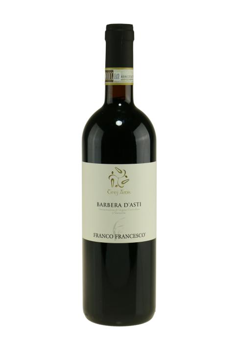 Franco Francesco Barbera d'Asti Trej Amis - Rødvin Franco Francesco Barbera d'Asti Trej Amis - Rødvin