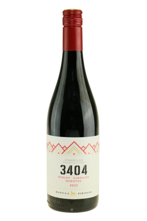 Bodega Pirineos Somontano 3404 Tinto - Rødvin Bodega Pirineos Somontano 3404 Tinto - Rødvin