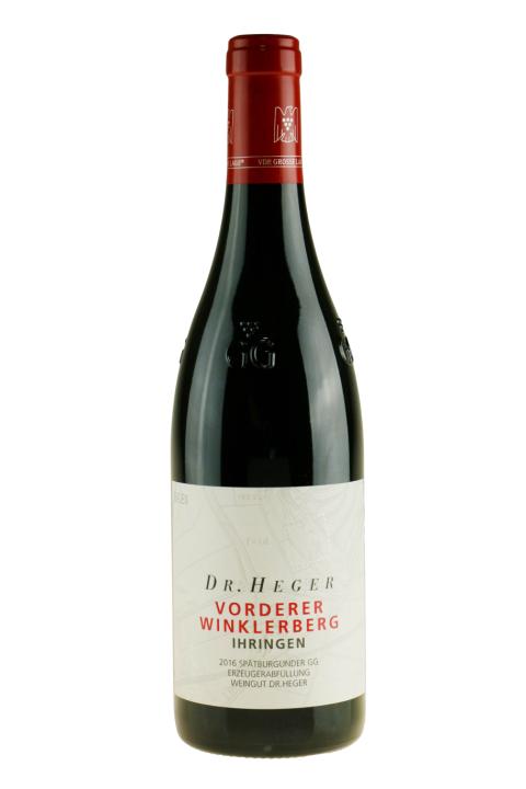 Dr. Heger Spätburgunder Vorderer Winklerberg GG - Rødvin Dr. Heger Spätburgunder Vorderer Winklerberg GG - Rødvin