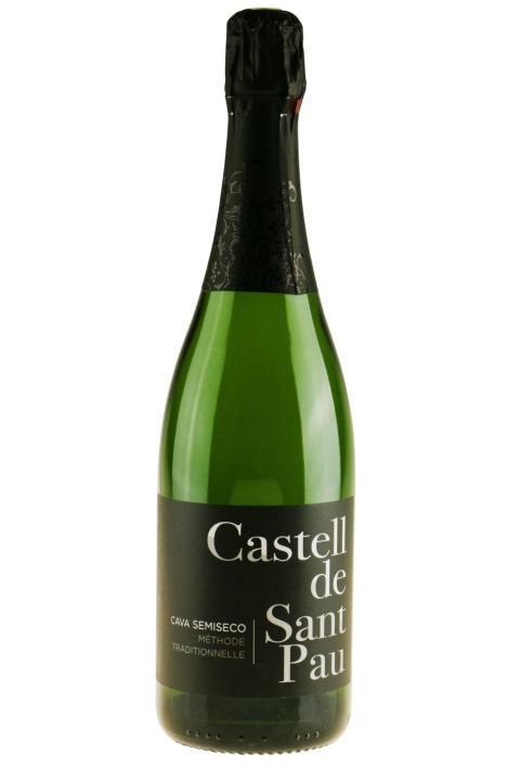Castell de Sant Pau Cava Semi Sec - Mousserende Vin Castell de Sant Pau Cava Semi Sec - Mousserende Vin