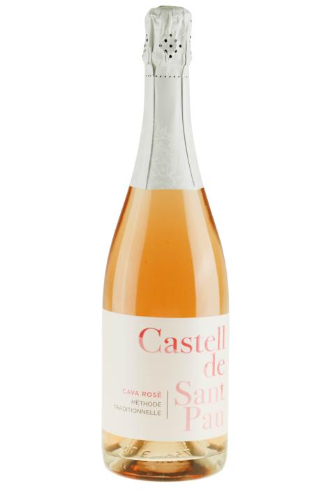 Castell de Sant Pau Cava Rosado Brut - Mousserende Vin Castell de Sant Pau Cava Rosado Brut - Mousserende Vin