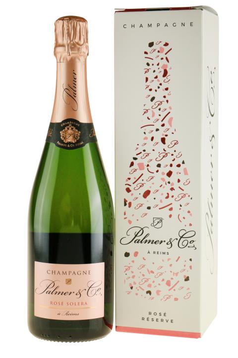 Palmer & Co Rose Solera i giftbox Champagne