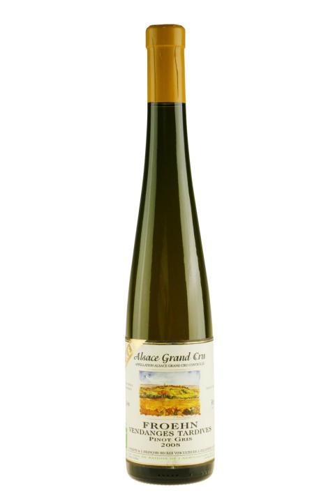 Becker Pinot Gris Vendanges Tradives GC Froehn - Søde Vine Becker Pinot Gris Vendanges Tradives GC Froehn - Søde Vine