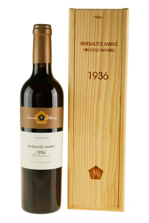 Arnaud de Villeneuve Rivesaltes Ambré 1936 Søde Vine Arnaud de Villeneuve Rivesaltes Ambré 1936 Søde Vine