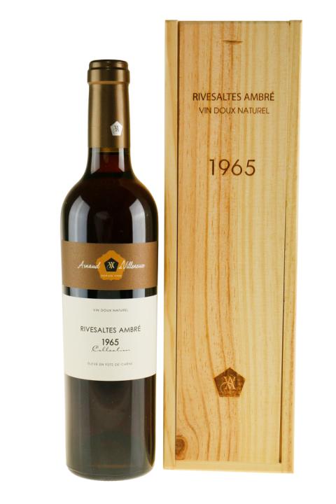Arnaud de Villeneuve Rivesaltes Ambré 1965 Søde Vine Arnaud de Villeneuve Rivesaltes Ambré 1965 Søde Vine