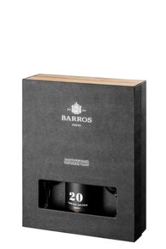 Barros 20 Years Tawny Port Gaveæske m/ 2 glas