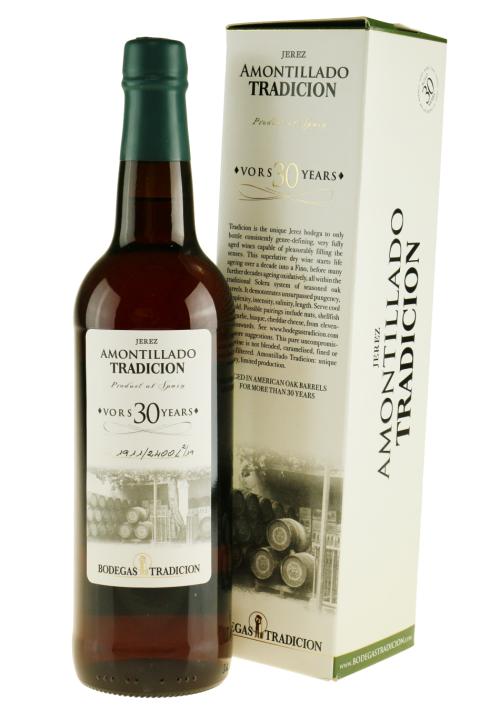 Bodegas Tradicion Amontillado VORS 30 Years Sherry Bodegas Tradicion Amontillado VORS 30 Years Sherry