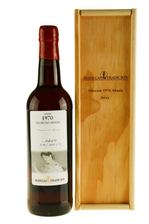 Bodegas Tradicion Oloroso vintage 1970 Sherry Bodegas Tradicion Oloroso vintage 1970 Sherry