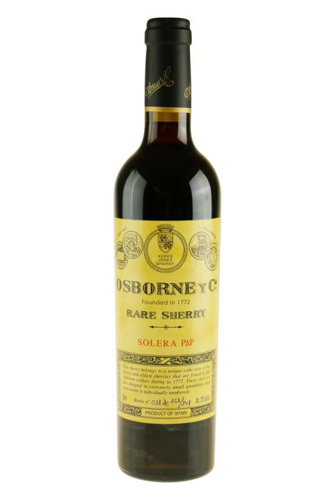 Osborne Rare Sherry PAP - Sherry Osborne Rare Sherry PAP - Sherry