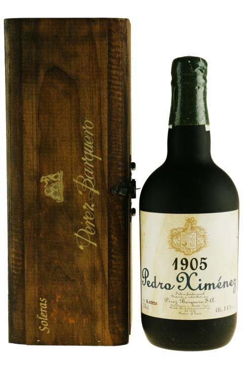 Barquero Pedro Ximenez Soleras 1905 Montilla-Moriles Barquero Pedro Ximenez Soleras 1905 Montilla-Moriles