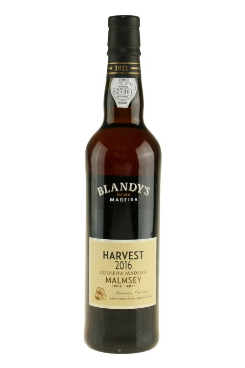 Blandy's Harvest Malmsey 2016 Bottled 2022 Madeira