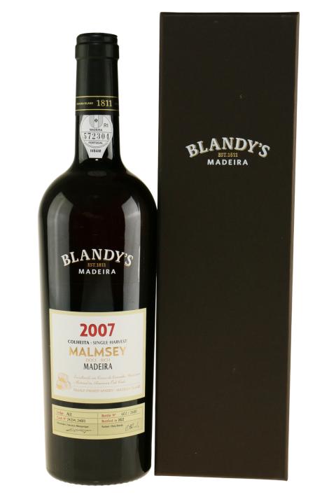 Blandy's Colheita Malmsey 2007 Bottled 2022 Madeira