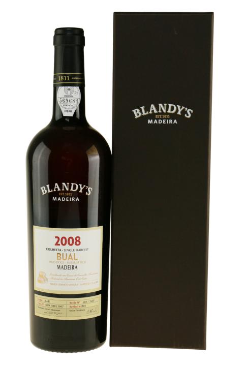 Blandy's Colheita Bual 2008 Bottled 2022 Madeira Blandy's Colheita Bual 2008 Bottled 2022 Madeira