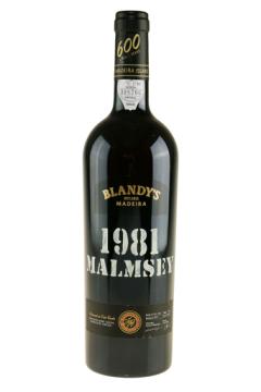 Blandy's Vintage Malmsey 1981 Bottled 2019