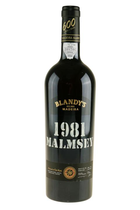 Blandy's Vintage Malmsey 1981 Bottled 2019 Madeira