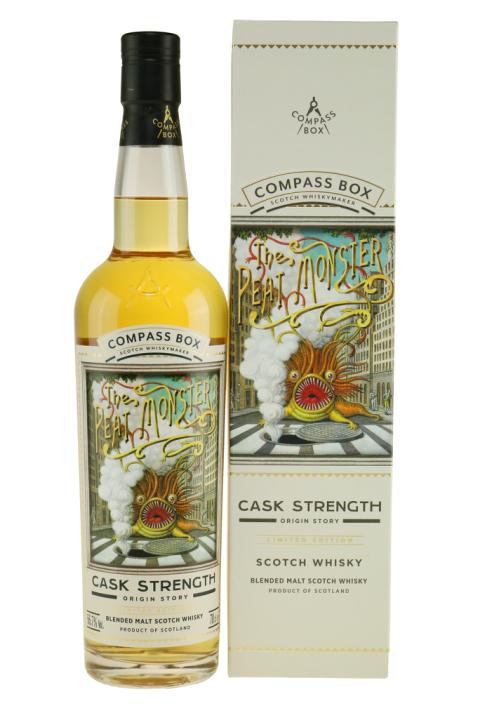 Compass Box The Peat Monster Cask Strength - Origin Story Blended Malt Compass Box The Peat Monster Cask Strength - Origin Story Blended Malt