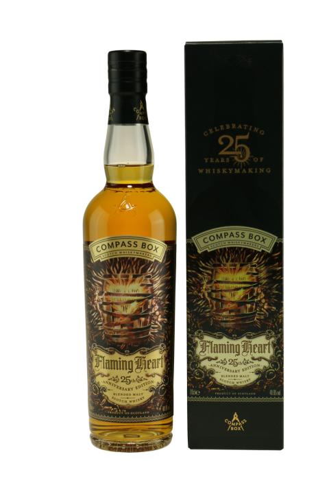 Compass Box Flaming Heart 25th Anniversary Edition Blended Malt Compass Box Flaming Heart 25th Anniversary Edition Blended Malt