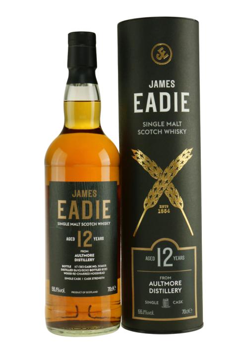 Aultmore James Eadie 12 Years 2023 Cask #306105 Whisky - Single Malt