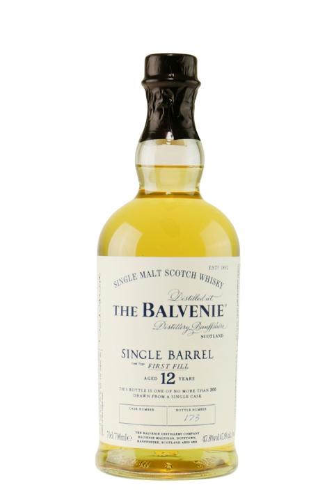 Balvenie 12 Years Old Single Barrel First Fill Whisky - Single Malt