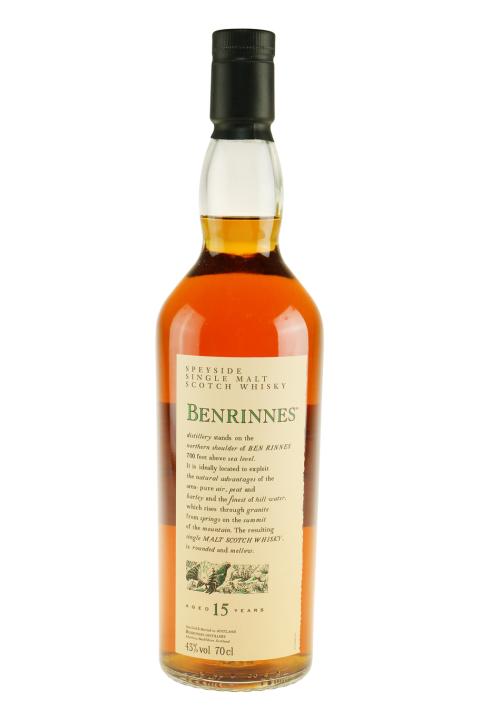 Benrinnes Flora & Fauna 15 Years Whisky - Single Malt