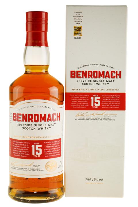 Benromach 15 Years Old Whisky Benromach 15 Years Old Whisky