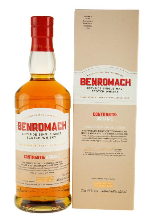 Benromach Contrasts: Organic ØKO 2022 Whisky - Single Malt