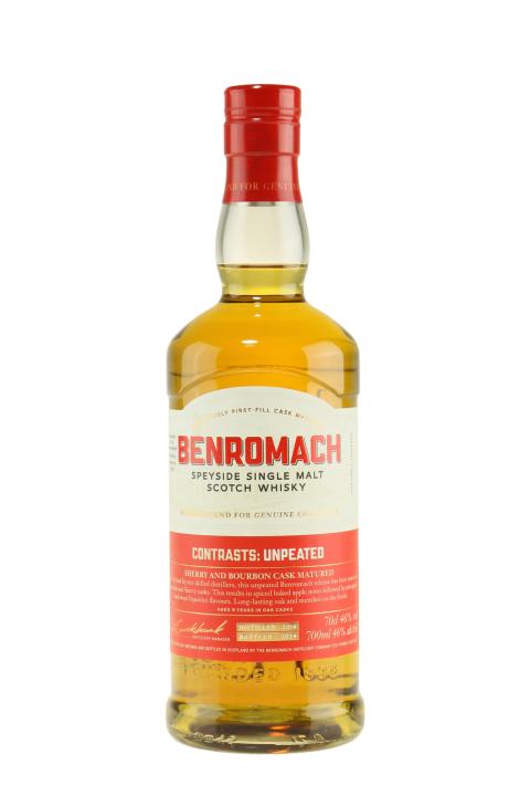 Benromach Contrasts: Unpeated Vintage 2014 - Whisky Benromach Contrasts: Unpeated Vintage 2014 - Whisky