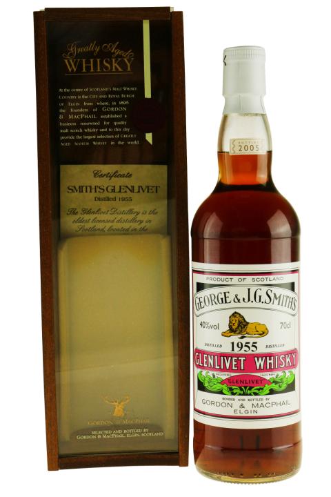 Smiths Glenlivet Rare Vintage 1955 Whisky Smiths Glenlivet Rare Vintage 1955 Whisky