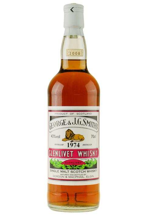 Smiths Glenlivet Rare Vintage 1974 Bottled 2011 - Whisky Smiths Glenlivet Rare Vintage 1974 Bottled 2011 - Whisky