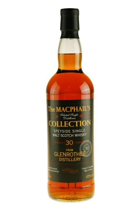 Glenrothes MacPhail Collection 30 years - Whisky Glenrothes MacPhail Collection 30 years - Whisky
