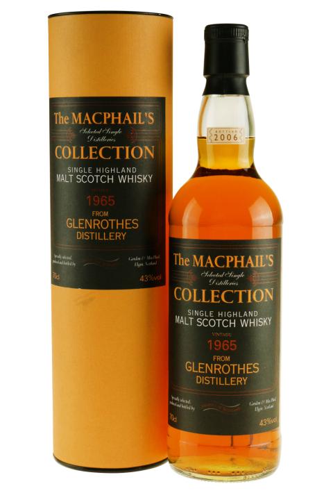 Glenrothes MacPhail Collection 1965 Whisky Glenrothes MacPhail Collection 1965 Whisky