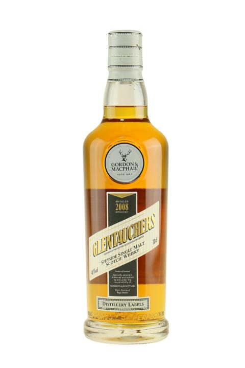 Glentauchers Distillery Labels Vintage 2008 - Whisky Glentauchers Distillery Labels Vintage 2008 - Whisky