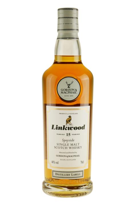 Linkwood Distillery Labels 15 Years Whisky - Single Malt