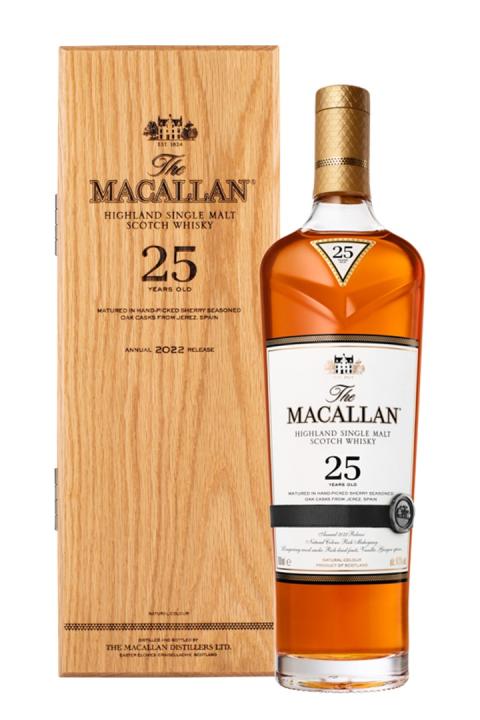Macallan Sherry Cask 25 Years 2022 Release Whisky Macallan Sherry Cask 25 Years 2022 Release Whisky