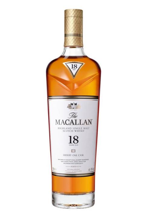 Macallan Sherry Oak Cask 18 Years 2023 Release Whisky - Single Malt