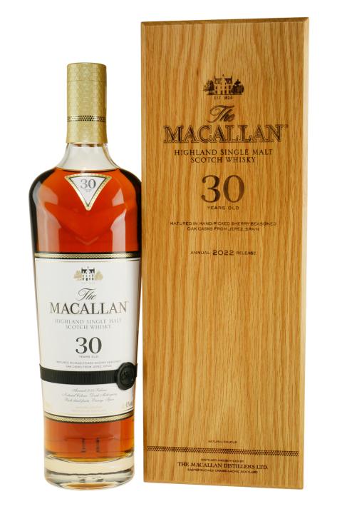 Macallan 30 Years Sherry Oak 2022 Whisky - Single Malt