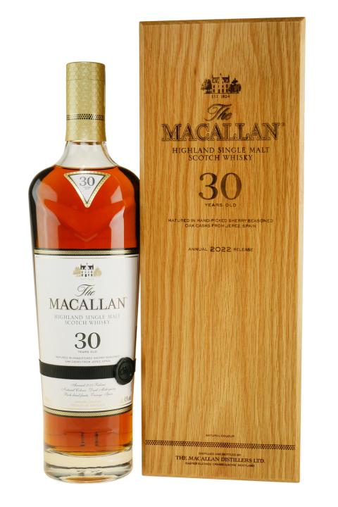 Macallan 30 Years Sherry Oak 2022 Whisky Macallan 30 Years Sherry Oak 2022 Whisky