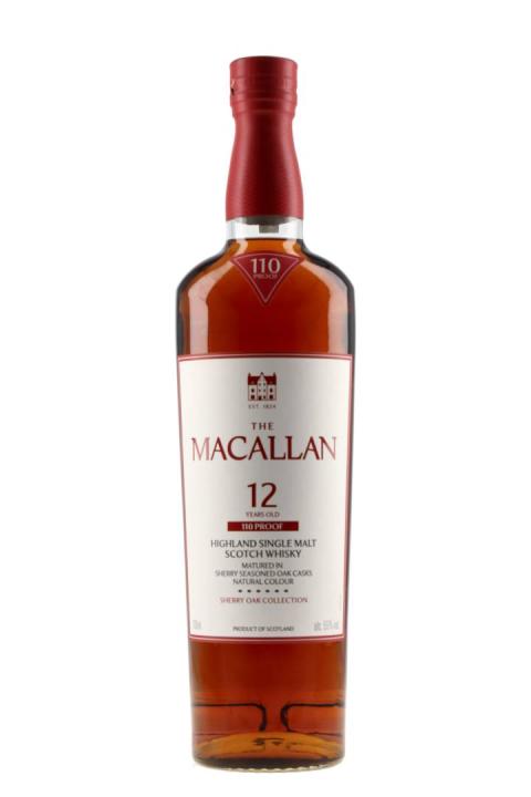 The Macallan 12 Sherry Oak 110 Proof - The Macallan 12 Sherry Oak 110 Proof -