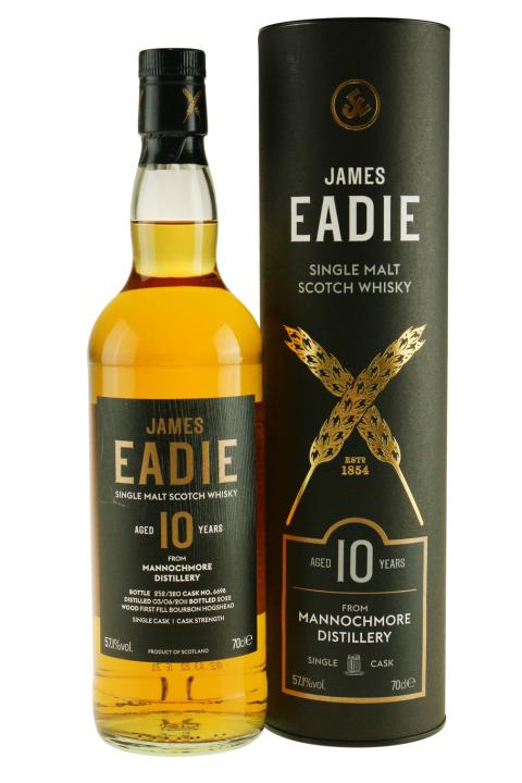 Mannochmore James Eadie Single Cask #6698 2022 Whisky - Single Malt