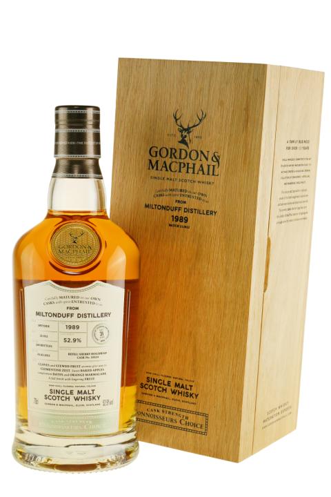Miltonduff Vintage 1989 Connoisseurs Choice Whisky Miltonduff Vintage 1989 Connoisseurs Choice Whisky