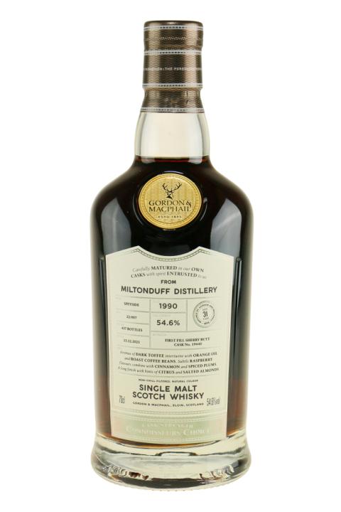 Miltonduff Vintage 1990 CS CC Upper Range 2021 - Whisky Miltonduff Vintage 1990 CS CC Upper Range 2021 - Whisky
