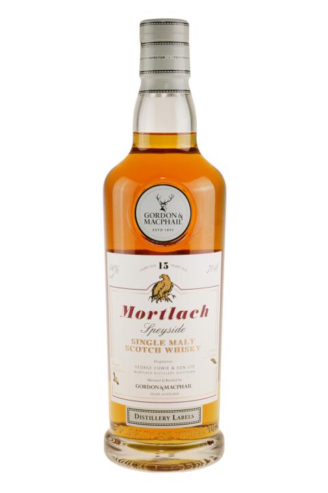 Mortlach Distillery Labels 15 Years Whisky - Single Malt
