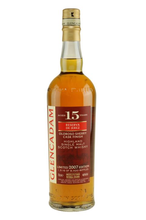 Glencadam 15 Years Single Malt Reserva de Jerez - Whisky Glencadam 15 Years Single Malt Reserva de Jerez - Whisky
