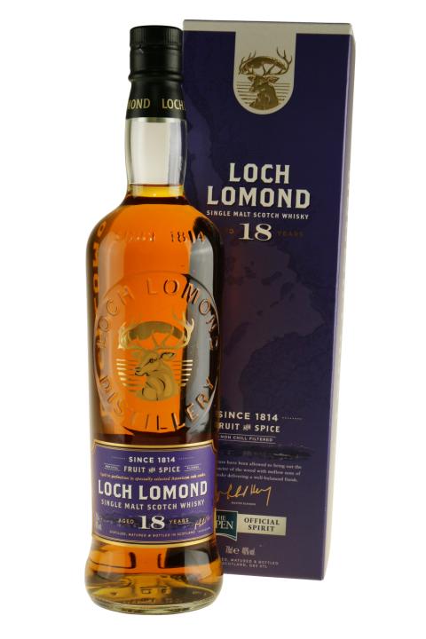 Loch Lomond 18 Years Old Single Malt Whisky Loch Lomond 18 Years Old Single Malt Whisky