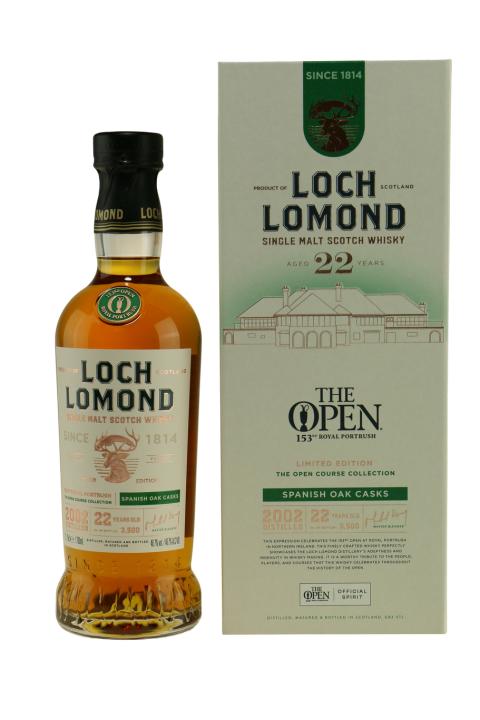 Loch Lomond Open Course 2025 1st Fill Spanish Oak Whisky Loch Lomond Open Course 2025 1st Fill Spanish Oak Whisky