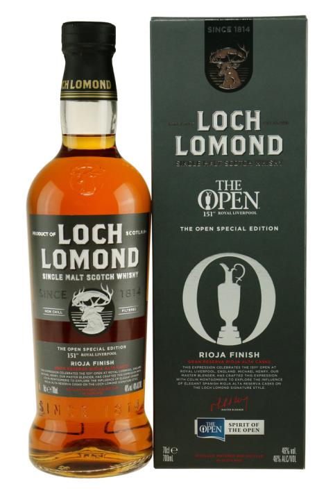 Loch Lomond Open Special Edition 2023 Rioja Wine Whisky - Single Malt